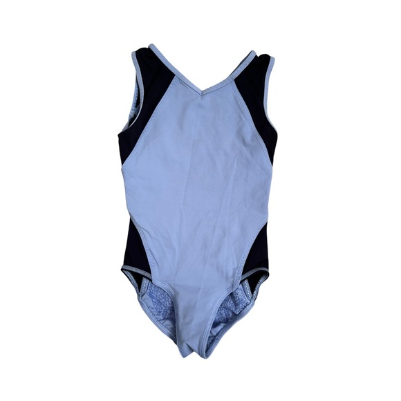 Ivivva by Lululemon Gymnastics  Leotard Periwinkle Blue Girls Size 8 - Picture 1 of 5